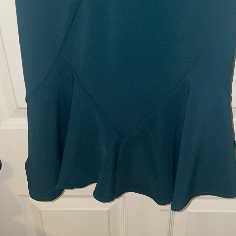 Lulu's Green Halter Sheath Dress - Picture 4 of 6